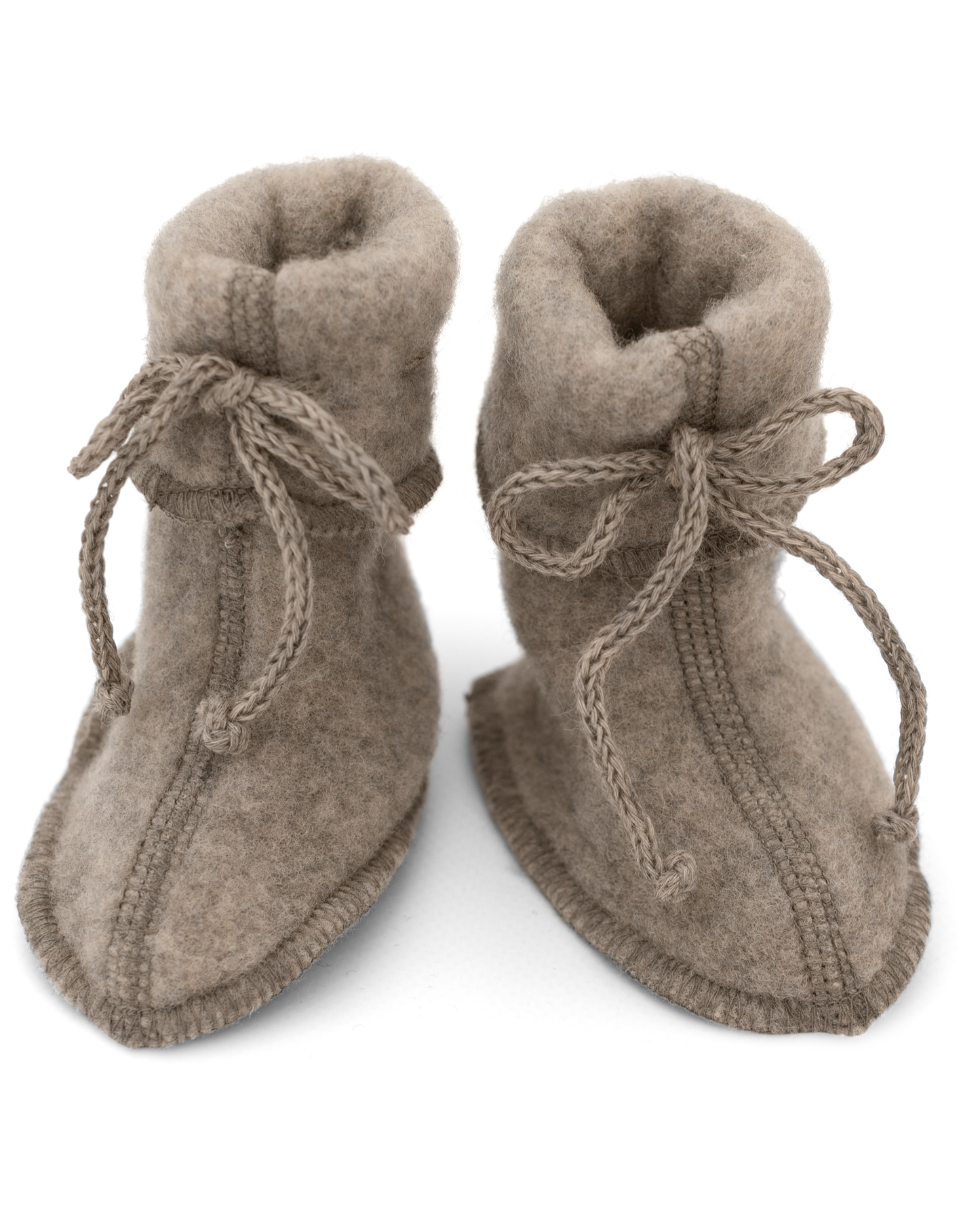 Patuco bebé con cinta ajustable - Walnut