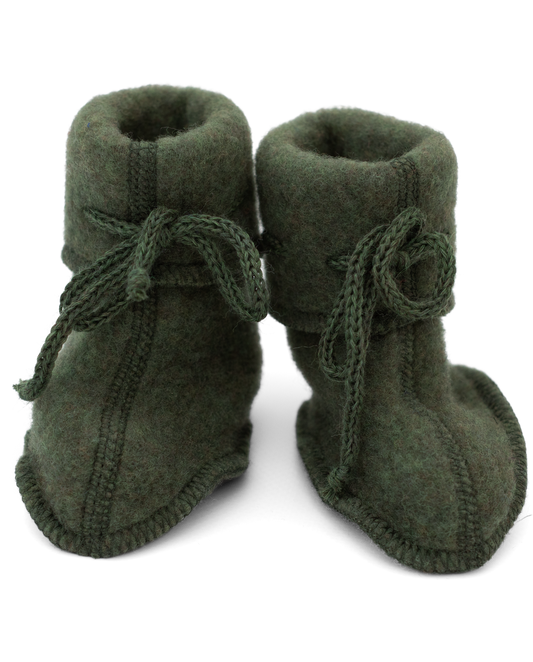 Patuco bebé con cinta ajustable - Verde