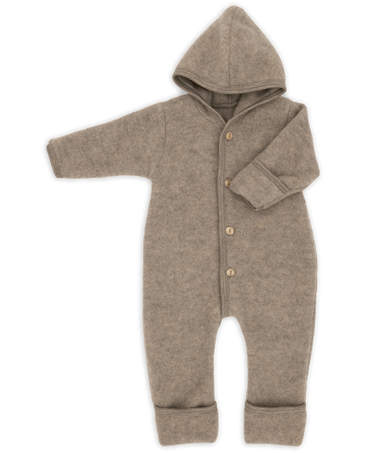 Enterito con capucha - Walnut