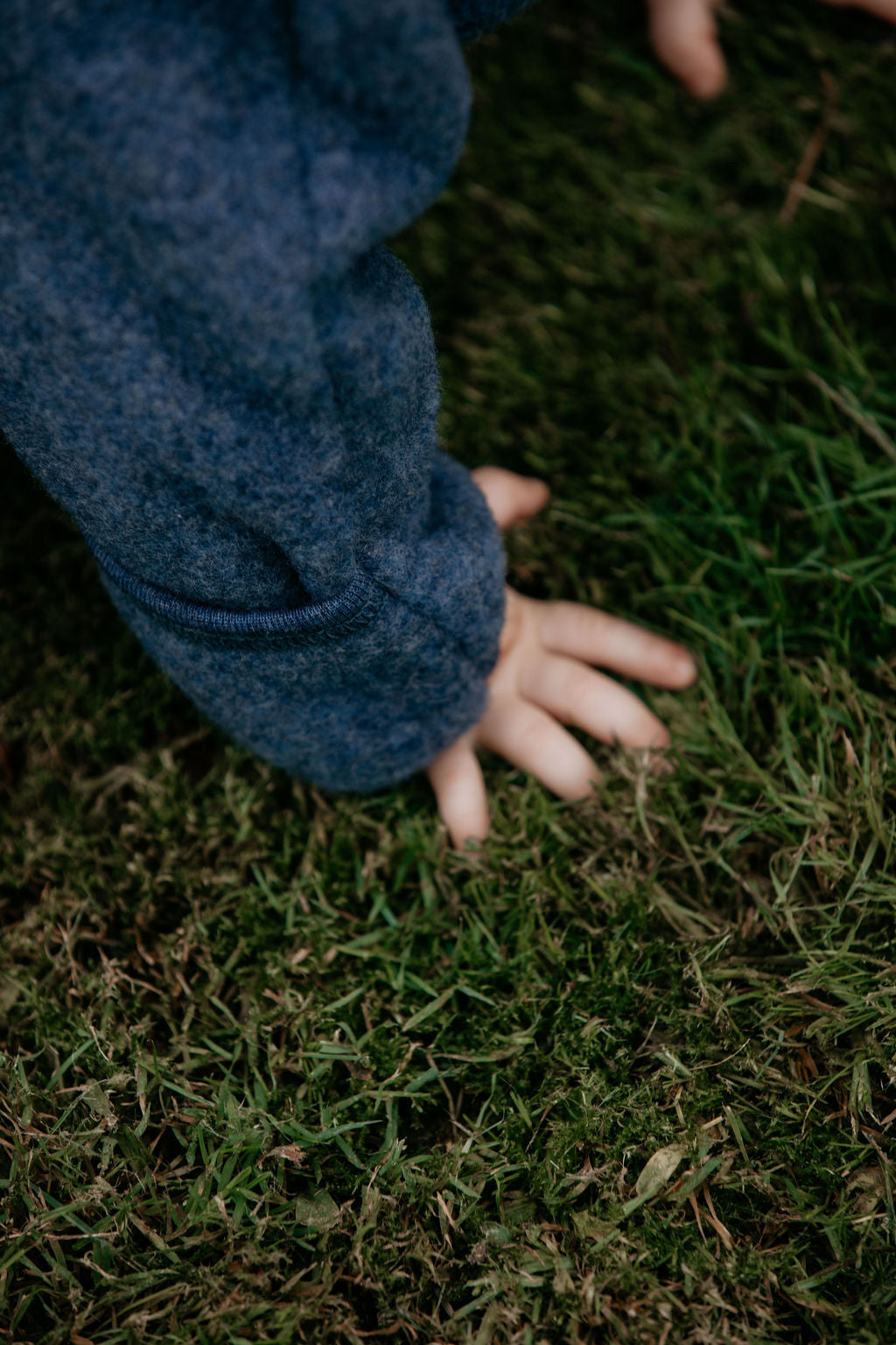Enterito con capucha - Azul