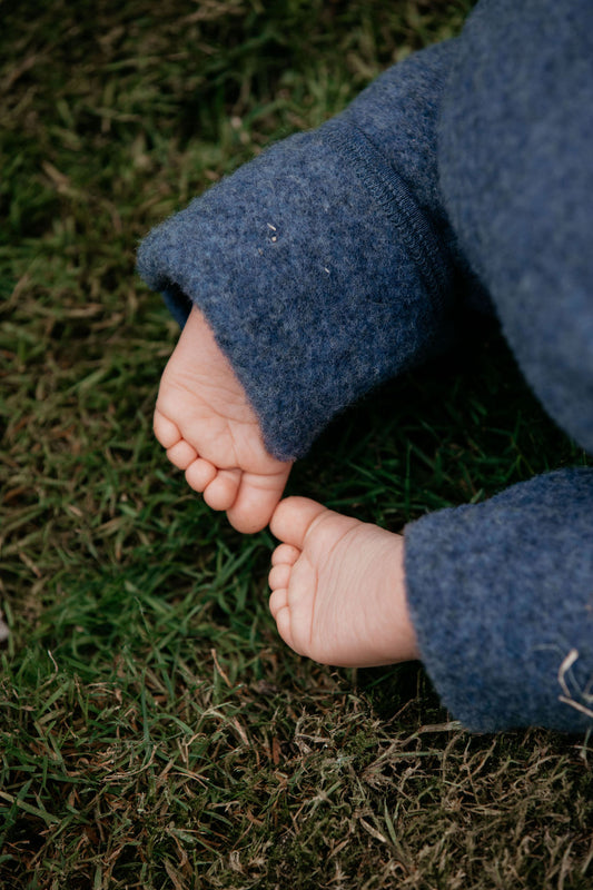 Enterito con capucha - Azul